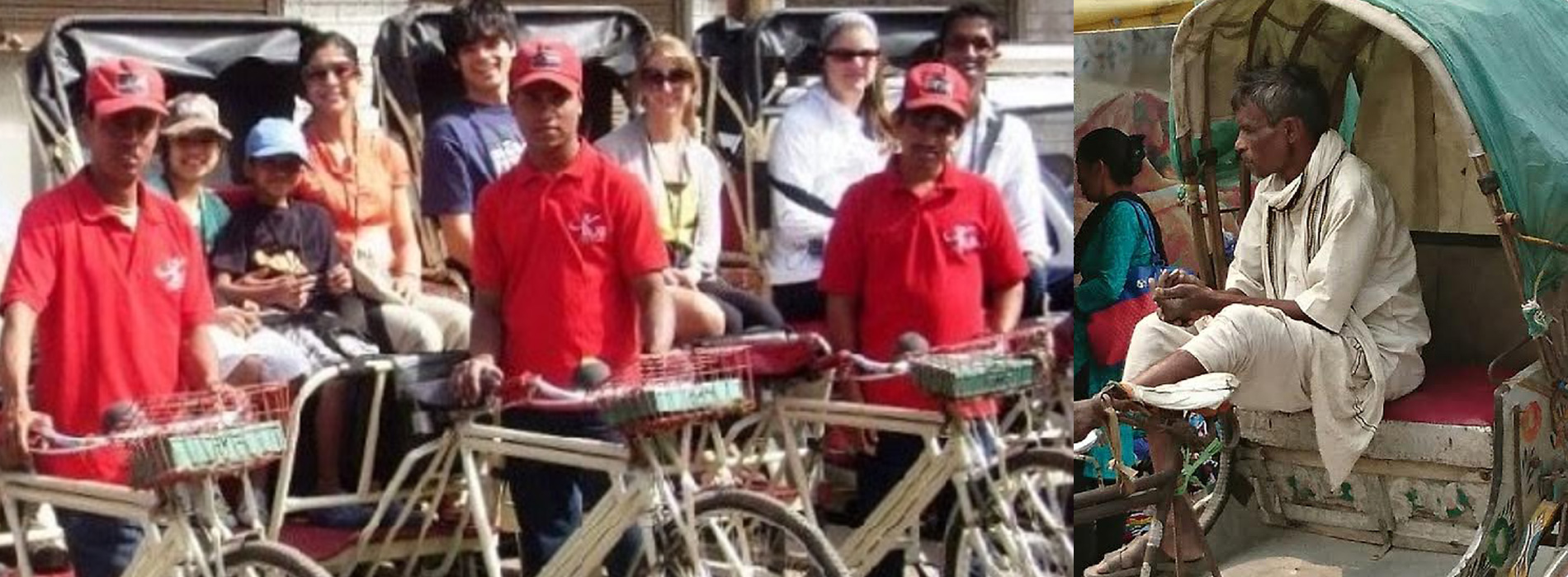 Walk And Rickshaw Rides
